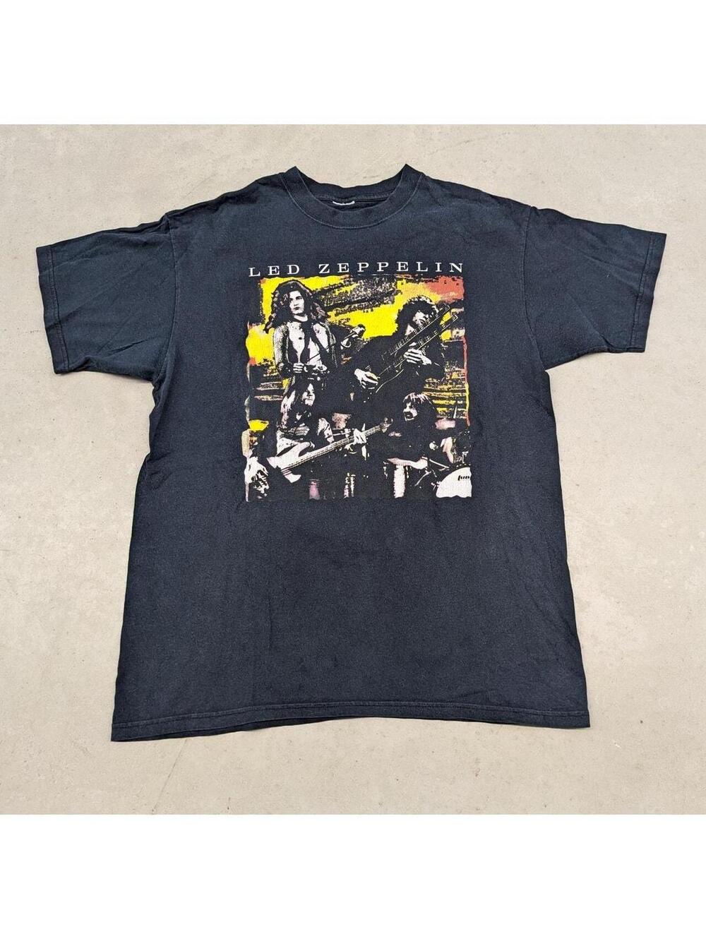 Y2K 2003 Led Zeppelin How the West Was Won t-shirt